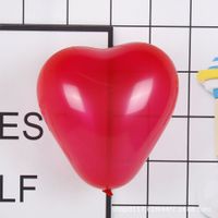 Valentine's Day Simple Style Classic Style Heart Shape Emulsion Birthday Balloons sku image 14