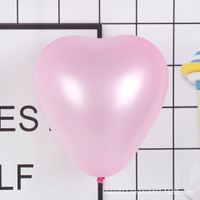 Valentine's Day Simple Style Classic Style Heart Shape Emulsion Birthday Balloons sku image 19