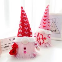 Simple Style Classic Style Color Block Heart Shape Cloth Ornaments main image 5