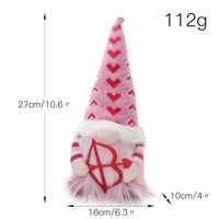 Simple Style Classic Style Color Block Heart Shape Cloth Ornaments sku image 1