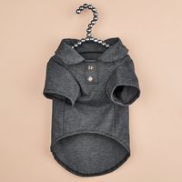 Simple Style Polyester Solid Color Pet Clothing main image 4