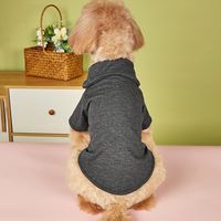 Simple Style Polyester Solid Color Pet Clothing main image 2