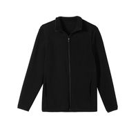 Women's Casual Classic Style Solid Color Zipper Coat Polar Fleece Coat sku image 20