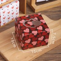 Simple Style Classic Style Heart Shape Paper Holiday Festival Gift Wrapping Supplies sku image 4