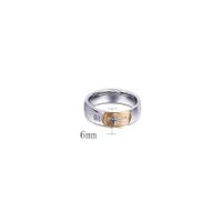 Simple Style Cross Stainless Steel Plating Inlay Zircon Unisex Rings main image 2