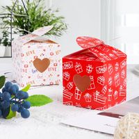Valentinstag Einfacher Stil Klassischer Stil Farb Blocking Papier Datum Zubehör Für Geschenkverpackungen main image 4