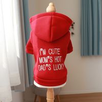 Casual Polyester Letter Pet Clothing sku image 1