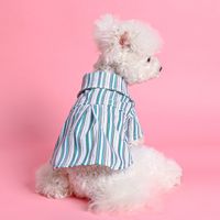 Casual Polyester Stripe Pet Clothing main image 1