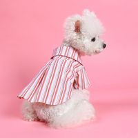 Casual Polyester Stripe Pet Clothing main image 3