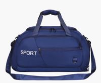 Unisex Oxford-stoff Einfarbig Basic Oval Reißverschluss Reisetasche Bergsteigertasche sku image 4