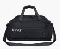 Unisex Oxford-stoff Einfarbig Basic Oval Reißverschluss Reisetasche Bergsteigertasche sku image 5