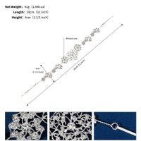 Alloy Fashion Flowers Hair Accessories  (hs-j5447 Rose Alloy) Nhhs0619-hs-j5447-rose-alloy sku image 5