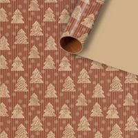 Christmas Penguin Gift Box Snowman Kraft Paper Party Gift Wrapping Supplies sku image 3