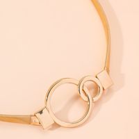 Simple Style Round Alloy Women's Chain Belts main image 3