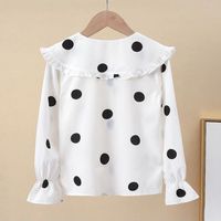 Cute Polka Dots 3D Print Cotton T-shirts & Blouses main image 3
