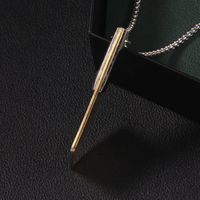 Hip-Hop Vintage Style Commute Blade 201 Stainless Steel Zinc Alloy Unisex Pendant Necklace main image 9