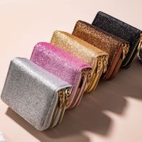 Women's Solid Color Pu Leather Zipper Coin Purses main image 1