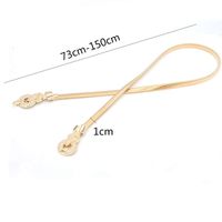 Sweet Geometric Solid Color Alloy Women's Chain Belts main image 2