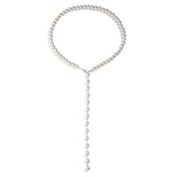 Elegant Retro French Style Round Ccb Beaded Tassel Women's Pendant Necklace main image 4