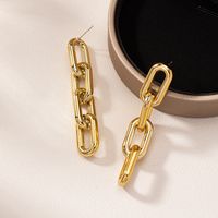 1 Pair Simple Style Solid Color Plastic Drop Earrings main image 6