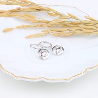 1 Pair Retro Devil's Eye Plating Inlay Sterling Silver Zircon White Gold Plated Gold Plated Drop Earrings main image 5