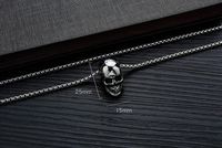 Casual Punk Skull Alloy Plating Men's Pendant Necklace main image 2