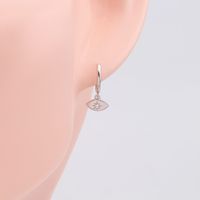 1 Pair Simple Style Star Plating Inlay Sterling Silver Zircon Gold Plated Earrings main image 6