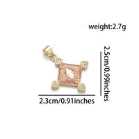 1 Piece Basic Virgin Mary Copper Plating Inlay Jewelry Accessories sku image 3