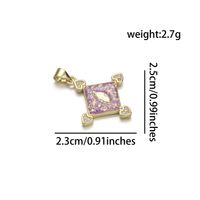 1 Piece Basic Virgin Mary Copper Plating Inlay Jewelry Accessories sku image 7