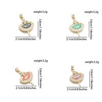 1 Piece Basic Whale Copper Plating Inlay Jewelry Accessories main image 3