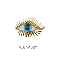 Funny Eye Alloy Plating Women's Brooches 1 Piece main image 5