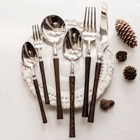 Casual Solid Color Stainless Steel Tableware 1 Piece main image 5