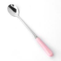 Casual Vacation Solid Color Stainless Steel Spoon 1 Piece main image 3