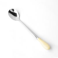 Casual Vacation Solid Color Stainless Steel Spoon 1 Piece sku image 5