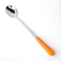 Casual Vacation Solid Color Stainless Steel Spoon 1 Piece sku image 7