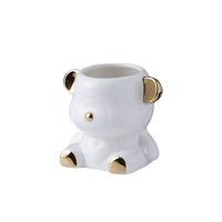 Casual Vacation Solid Color Stainless Steel Ceramic Storage Tank 1 Piece main image 2