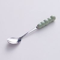Casual Vacation Solid Color Stainless Steel Spoon 1 Piece sku image 11