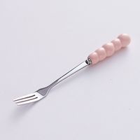 Casual Vacation Solid Color Stainless Steel Spoon 1 Piece sku image 13