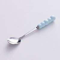 Casual Vacation Solid Color Stainless Steel Spoon 1 Piece sku image 16
