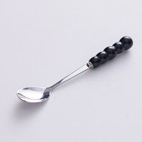 Casual Vacation Solid Color Stainless Steel Spoon 1 Piece sku image 18
