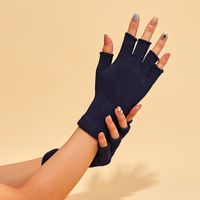 Women's Classic Style Solid Color Gloves 1 Pair sku image 2