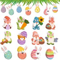Easter Cartoon Style Animal Paper Party Festival Decorative Props main image 1