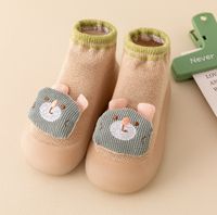 Kid's Sports Cartoon Round Toe Sock Shoes main image 5