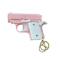 Cute Pistol Plastic Unisex Bag Pendant Keychain main image 4