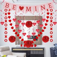 Valentine's Day Cartoon Style Letter Paper Party Festival Decorative Props main image 2