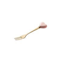 Valentine's Day Chinoiserie Casual Solid Color Stainless Steel Spoon 1 Piece sku image 23