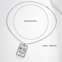 Klassischer Stil Winkel Metall Unisex Halskette sku image 7