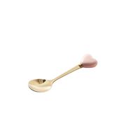 Valentine's Day Chinoiserie Casual Solid Color Stainless Steel Spoon 1 Piece sku image 24