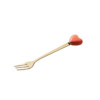 Valentine's Day Chinoiserie Casual Solid Color Stainless Steel Spoon 1 Piece sku image 5