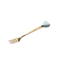 Valentine's Day Chinoiserie Casual Solid Color Stainless Steel Spoon 1 Piece sku image 17